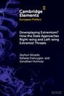 Jeyhun Alizade: Downplaying Extremism? How the State Approaches Right-Wing and Left-Wing Extremist Threats, Buch