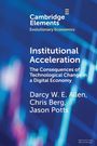 Chris Berg: Institutional Acceleration, Buch