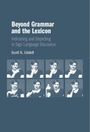 Scott K. Liddell: Beyond Grammar and the Lexicon, Buch