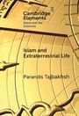 "Islam and Extraterrestrial Life" von Parandis Tajbaksh. Cambridge Elements. Hintergrund: Illustration eines Astrolabiums.