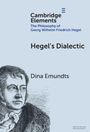 Titel: "Hegel's Dialectic". Autor: Dina Emundts. Illustration eines Mannes (vermutlich Hegel) auf hellem Hintergrund.
