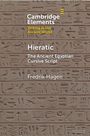Fredrik Hagen: Hieratic, Buch