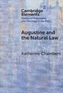 Cambridge Elements: Augustine and the Natural Law. Katherine Chambers. Blauer, texturierter Hintergrund.