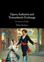 „Opera, Italianità and Transatlantic Exchange“, „In Search of Italy“, „Ditlev Rindom“. Illustration: Tanzendes Paar in italienischer Szene.