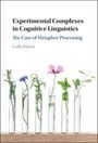 Csilla Rakosi: Experimental Complexes in Cognitive Linguistics, Buch