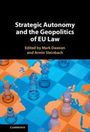 Strategic Autonomy and the Geopolitics of EU Law. Schachbrettmuster mit Figuren in Blau und Orange.