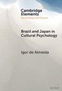 Text: "Cambridge Elements: Psychology and Culture", "Brazil and Japan in Cultural Psychology", "Igor de Almeida". Sanfte Farbtöne.