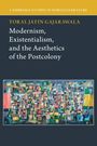 Titel: "Modernism, Existentialism, and the Aesthetics of the Postcolony" von Toral Jatin Gajarawala. Abstrakte Illustration.