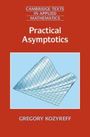 Text: "Practical Asymptotics, Gregory Kozyreff." Roter Hintergrund, blauer 3D-Grafik.