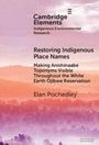 Elan Pochedley: Restoring Indigenous Place Names, Buch