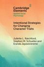 Eranda Jayawickreme: Intentional Strategies for Changing Character Traits, Buch