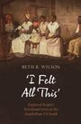 Beth R. Wilson: 'I Felt All This' - Enslaved People's Emotional Lives in the Antebellum US South. Gemälde von sitzenden Personen.