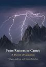 „From Reasons to Causes: A Theory of Causation“ von Holger Andreas und Mario Günther. Blitze über Berggipfel.