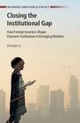 Siyao Li: Closing the Institutional Gap, Buch