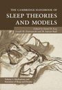 "The Cambridge Handbook of Sleep Theories and Models" oben, darunter Gemälde von schlafender Person.