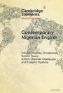 "Cambridge Elements, World Englishes, Contemporary Nigerian English" von Foluke Unuabonah et al.; Weltkarte aus Menschen.