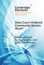 Jody Clay-Warner: Does Court-Ordered Community Service Work?, Buch