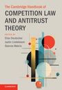 "The Cambridge Handbook of Competition Law and Antitrust Theory" von Elias Deutscher, Justin Lindeboom, Stavros Makris. Geometrisches Design.