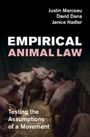 „Empirical Animal Law: Testing the Assumptions of a Movement“ von Justin Marceau, David Dana, Janice Nadler. Ferkel in einem Stall.