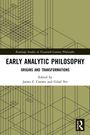 Early Analytic Philosophy, Buch