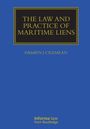 Text: "THE LAW AND PRACTICE OF MARITIME LIENS" - "DAMIEN J CREMEAN" - "informa law from Routledge". Blauer Hintergrund.