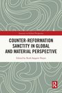 "Sanctity in Global Perspective. Counter-Reformation Sanctity in Global and Material Perspective. Edited by Ruth Sargent Noyes."  Abstraktes Muster, grüner Hintergrund.