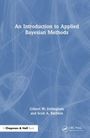 "An Introduction to Applied Bayesian Methods" von Fellingham und Baldwin. Blau mit abstrakten weißen Linien.