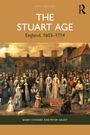 Text: "The Stuart Age: England, 1603–1714. Barry Coward and Peter Gaunt." 
Darunter eine historische Szene mit vielen Personen.