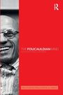 "The Foucauldian Mind" von Daniele Lorenzini. Schwarz-weißes lächelndes Porträt links, rechts rote Fläche mit Text.