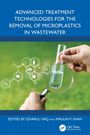 Titel: "Advanced Treatment Technologies for the Removal of Microplastics in Wastewater". Illustration: Hand hält Reagenzglas.