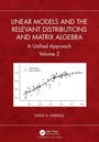 Titel: "LINEAR MODELS AND THE RELEVANT DISTRIBUTIONS AND MATRIX ALGEBRA", Autor: David A. Harville. Diagramm mit Punkten und Linien.
