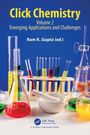 „Click Chemistry Volume 2 Emerging Applications and Challenges“ von Ram K. Gupta, Reagenzgläser mit bunten Flüssigkeiten.