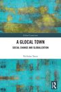 „Global Connections: A Glocal Town: Social Change and Globalization“, Nicholas Tatsis. Abstrakte türkise Kunst.
