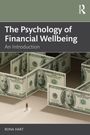 "The Psychology of Financial Wellbeing: An Introduction" von Rona Hart. Mensch in einem Labyrinth aus Dollarnoten.