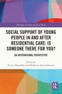 Text: "Social Support of Young People in and After Residential Care: Is Someone There for You? An International Perspective.”

Bunte abstrakte Formen.