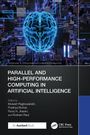 PARALLEL AND HIGH-PERFORMANCE COMPUTING IN ARTIFICIAL INTELLIGENCE. Abgebildet ist ein bläulicher Gehirnumriss vor Schaltkreisen.