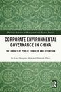 Titeltext: "Corporate Environmental Governance in China." Grünes Muster mit floralen Verzierungen.