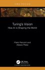 Text: "Turing's Vision: How AI is Shaping the World" von Pietro Perconti und Alessio Plebe. Schwarzer Hintergrund, oben orange.