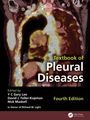 Text: "Textbook of Pleural Diseases, Fourth Edition, Edited by Y C Gary Lee, David J. Feller-Kopman, Nick Maskell." Hintergrund: Med. Bild.