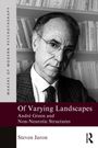 Text: "Of Varying Landscapes: André Green and Non-Neurotic Structures" von Steven Jaron. Schwarz-Weiß-Foto eines Mannes vor Büchern.