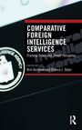 „Comparative Foreign Intelligence Services“ von Kiril Avramov und Bianca L. Adair, dicke Blockschrift auf dunklem Hintergrund.