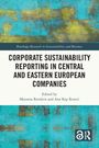 "Corporate Sustainability Reporting in Central and Eastern European Companies" von Marzena Remlein und Ana Rep Romić. Abstrakte Kunst in Blau und Gelb.