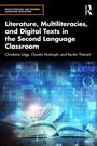 Titel: "Literature, Multiliteracies, and Digital Texts in the Second Language Classroom". Offenes Buch mit digitalem Hintergrund.