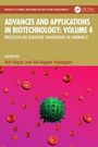 ADVANCES AND APPLICATIONS IN BIOTECHNOLOGY: VOLUME 4. Eine grüne 3D-Illustration eines Virus vor pinkem Hintergrund.