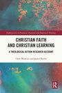 "Christian Faith and Christian Learning" von Clare Watkins und James Butler, bunte abstrakte Muster.