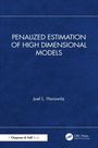 Titel: "Penalized Estimation of High Dimensional Models" von Joel L. Horowitz. Blauer Buchdeckel, Logo von CRC Press.