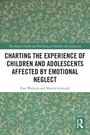 Titel: "Charting the Experience of Children and Adolescents Affected by Emotional Neglect". Hintergrund: Grünes, florales Muster.