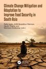 "Climate Change Mitigation and Adaptation to Improve Food Security in South Asia" steht oben, ein Kind sitzt auf rissigem Boden.