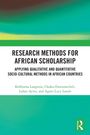 Kehbuma Langmia: Research Methods for African Scholarship, Buch