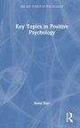 Text: "Key Topics in Positive Psychology", "BPS Key Topics in Psychology", "Rona Hart". Blaues, abstraktes Coverdesign.